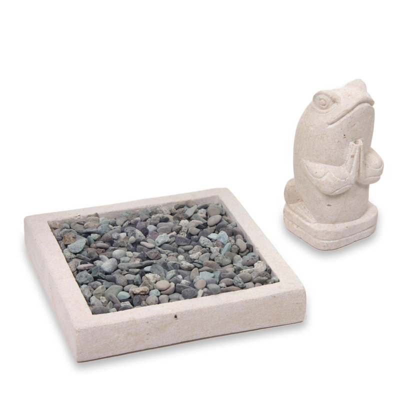 Porte-encens Chung Frog in Pond