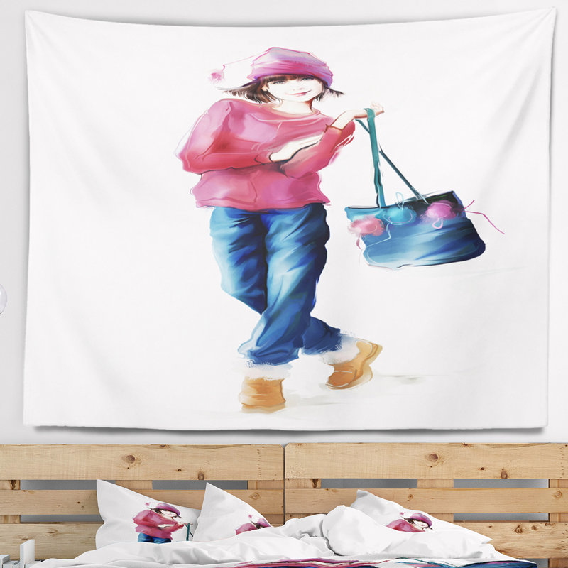 Polyester Tapestry, 32" H x 39" W