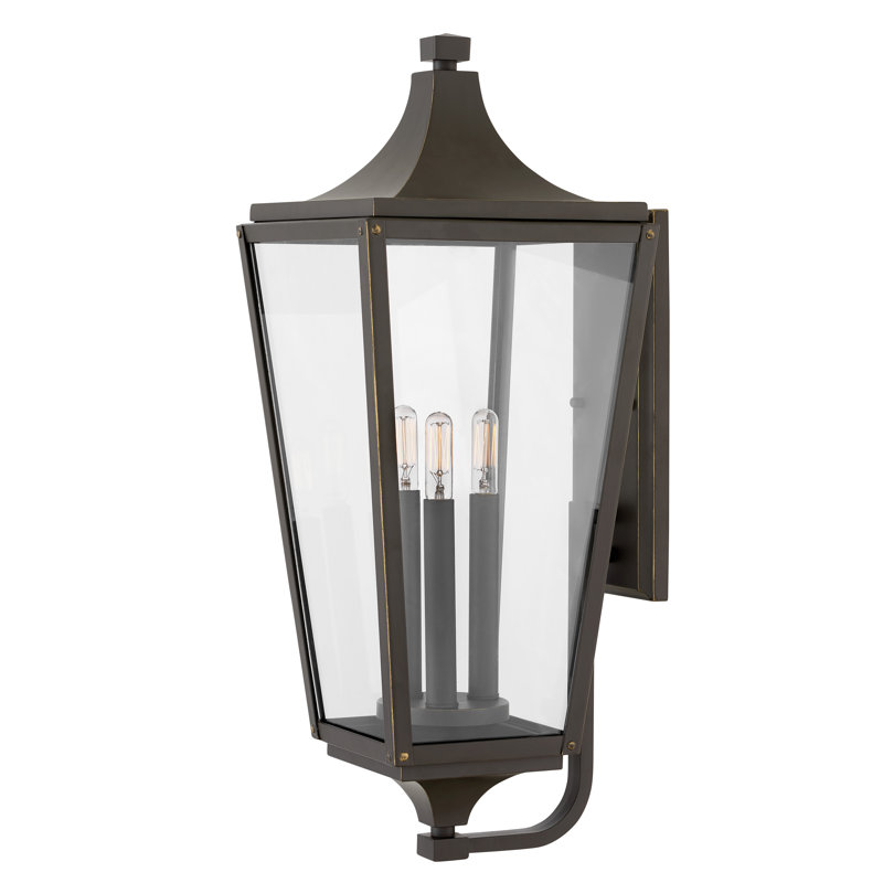 Lanterne murale d'extérieur 3 lumières Omya