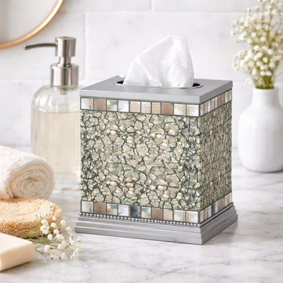 Stylish Aluminium Tissue Box Cover for Bathroom and Bedroom, Enhancing Decor with Modern Design and Easy Refillability