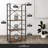 Caphaus 4 Tier Free Standing Shelf, 24 Inch Width Bookshelf, Bookcase Shelf Storage Organizer