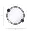 Raey Iron Round Mirror
