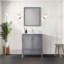 Meuble-lavabo polyvalent avec rangement abondant et design élégant-817384524