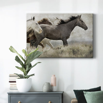Thunder Ridge Distressed-Gallery Wrapped Canvas