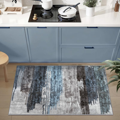 Tapis d'entrée moderne et moderne 2X3