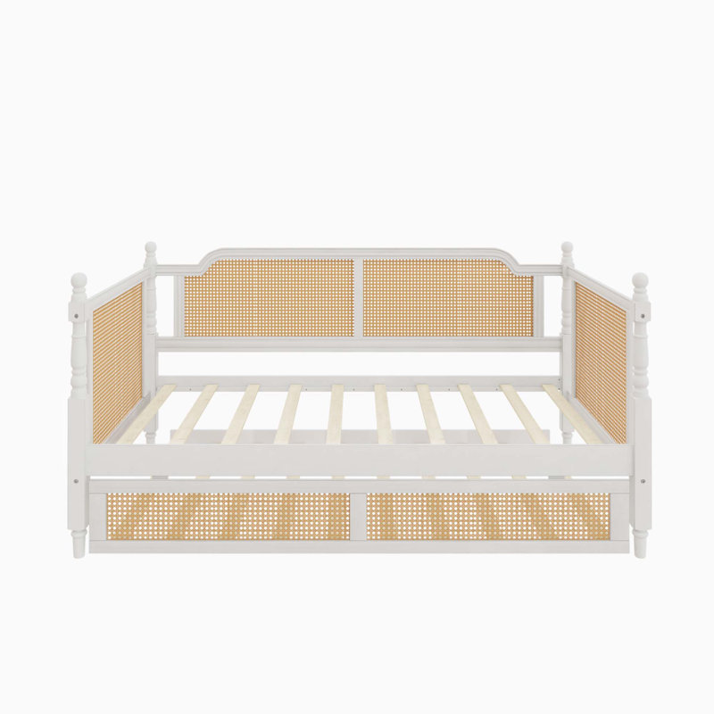 Upholstered Smart LED Bed Frame With Adjustable Height Headboard,No Box Spring Needed,Easy Assembly