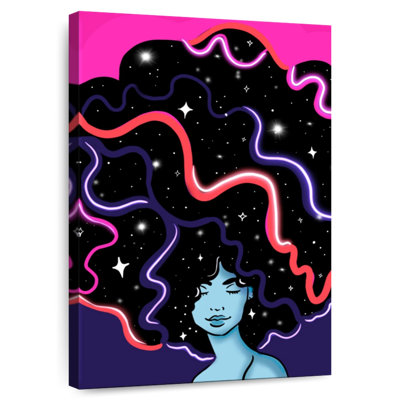 Leisha Dreaming Galaxy Girl