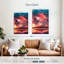 Volcan Alvord - ciel flamboyant-108434240