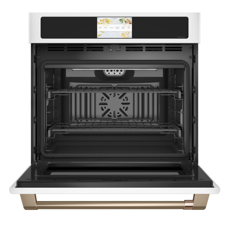 Professional Series Smart Built-in 30" Self Cleaning Convection Electric Single Wall Oven, Matte White