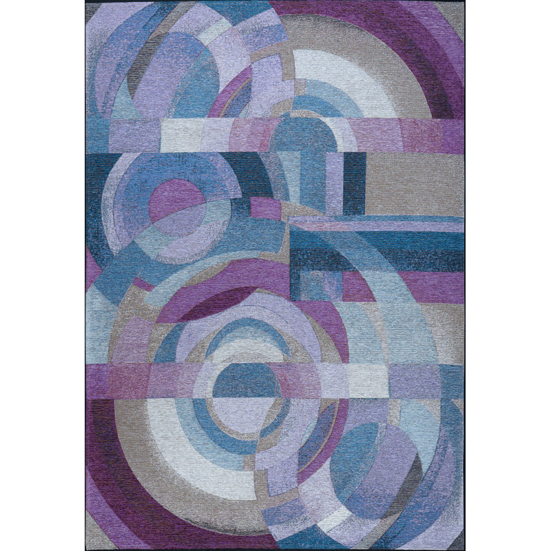 Parra Geometric Indoor Rug, Rectangle 5'10" x 8'11"