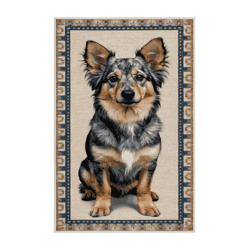  Tapis lavable suédois Vallhund Dogs, Tapis de couloir 2 pi x 5 pi