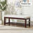 44" Upholstered Shoe Storage Bench – Perfect for Entryway, Mudroom, Small Spaces，or End-of-Bed Seating-540770685