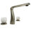 Robinet de salle de bain moderne avec poignées en cristal de roche - Robinet de meuble-lavabo de luxe à 3 trous avec poignées en cristal
