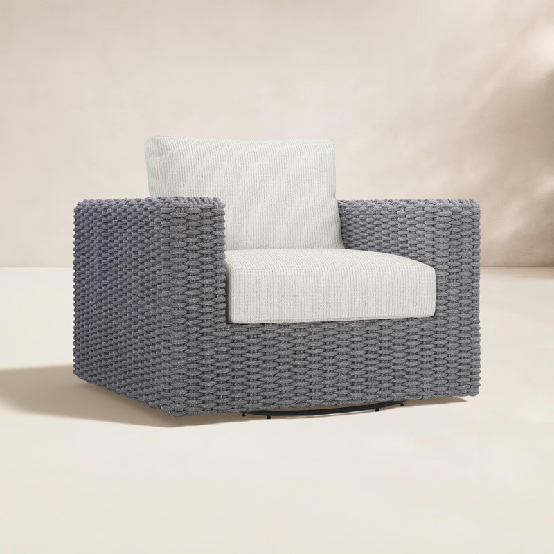 Capri Patio Chair with Cushions, Cream Outdoor Poly 6070-002