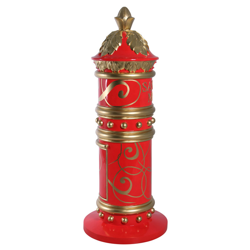 Santa's North Pole Resin Mailbox