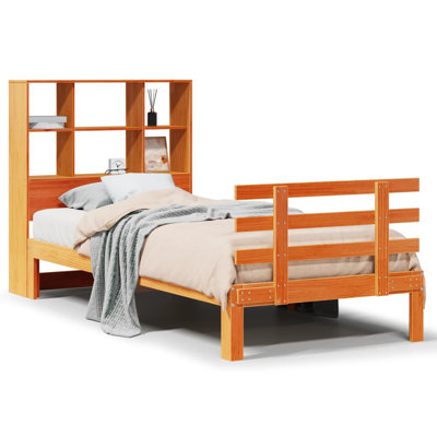 Daryanani Solid Wood Bed