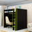 Loft Bed With Desk, Wardrobe And RGB Lights-685877831