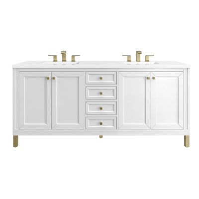 Chicago 72'' W Double Vanity