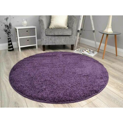 Koge Round 120 cm x 120 cm Shag