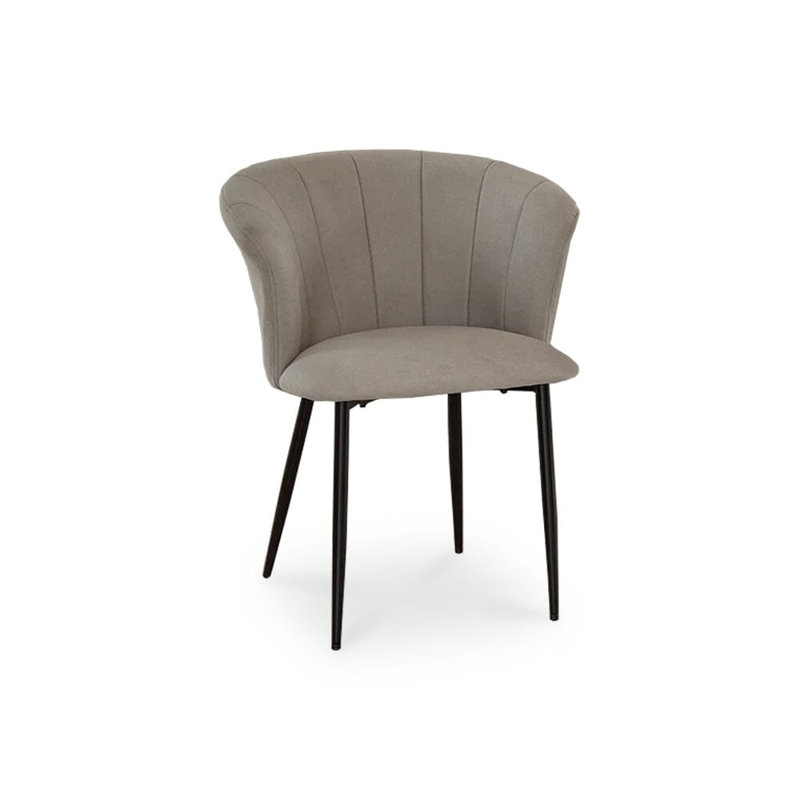 45cm H Metal Accent, Black, Beige