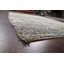 Tapis décoratif gris anthracite en laine noué à la main de conception unique 4 pi 11 po x 8 pi noué à la main New Age