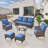 Arbor Rectangular Outdoor Coffee Table-1942690099-1942690096