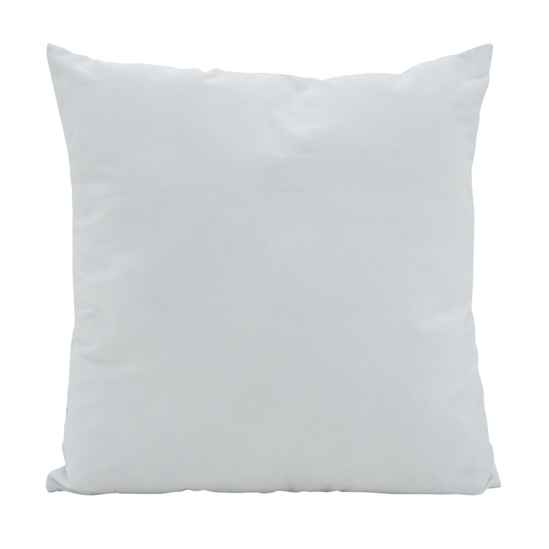 Green Tropical Leaf Square Cotton Throw Pillow