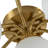 Honniball Frosted Glass Globe Sputnik Semi-flush Mount-1230818863-1232926380