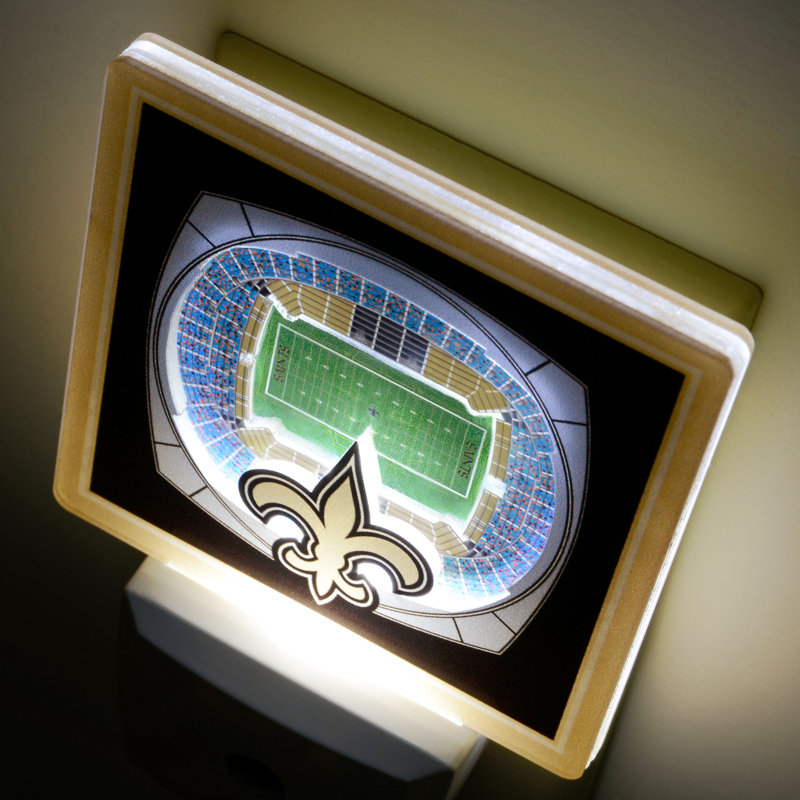 Veilleuse NFL New Orleans Saints Stadium View