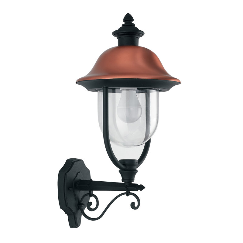Black 52.5cm H Outdoor Wall Lantern