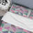 Natural Tones Grey And Beige Mosaic Geometric Shapes Duvet Cover-76290738-129935903