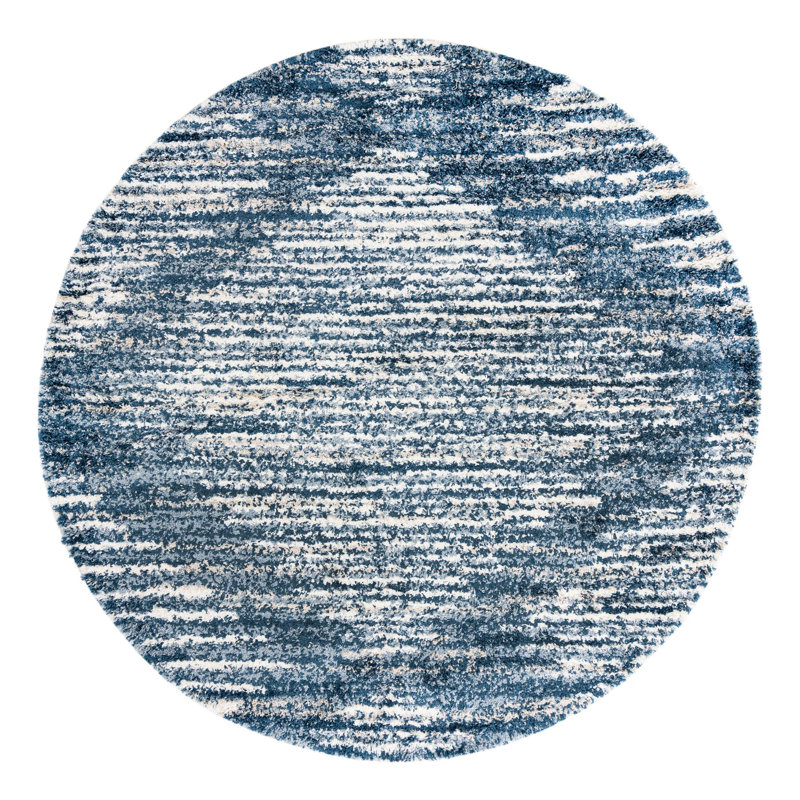 Knupp Abstract Indoor Rug, Round 10'