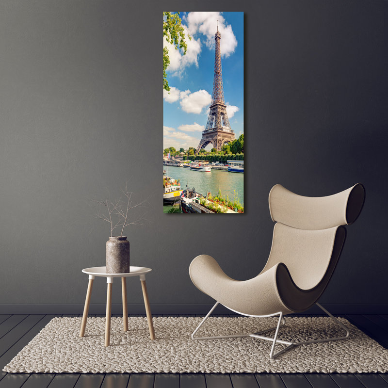 Eiffel Tower Paris - Wrapped Canvas Print