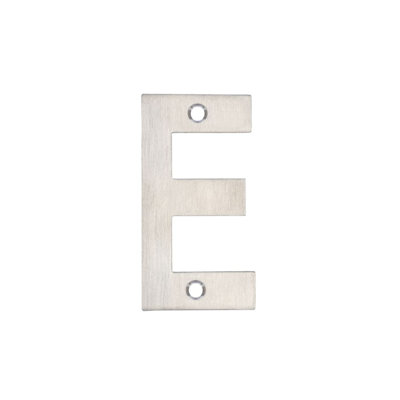 7.5cm H Stainless Steel House Letter