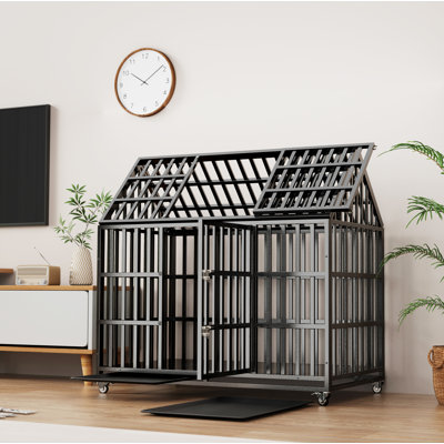 Cage pour chien de 55 po avec cage pour chien de 55 po