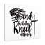 Stand For The Flag, Kneel At The Cross - Wrapped Canvas Print-826166484