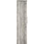 Armoire haute en bois d'ingénierie à 2 portes avec 12 tablettes Coastal Style Grey Driftwood