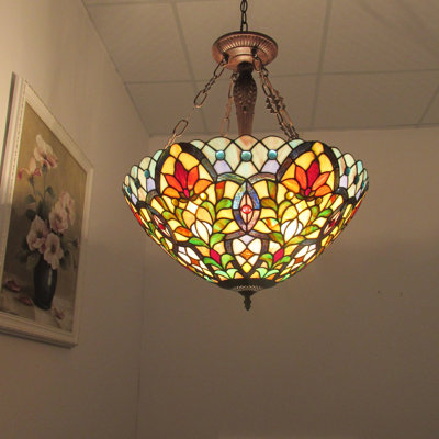 Luminaire suspendu bol 3 lumières unique Quesada