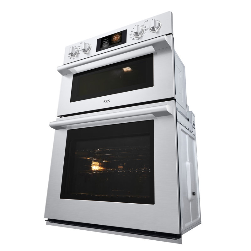 30-Inch Double Wall Oven With Steam-Combi