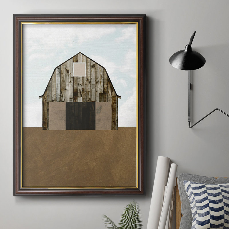 A Barn''s Portrait II, toile encadrée de qualité supérieure - prête à être accrochée, H 36 po x l 24 po x P 2,5 po