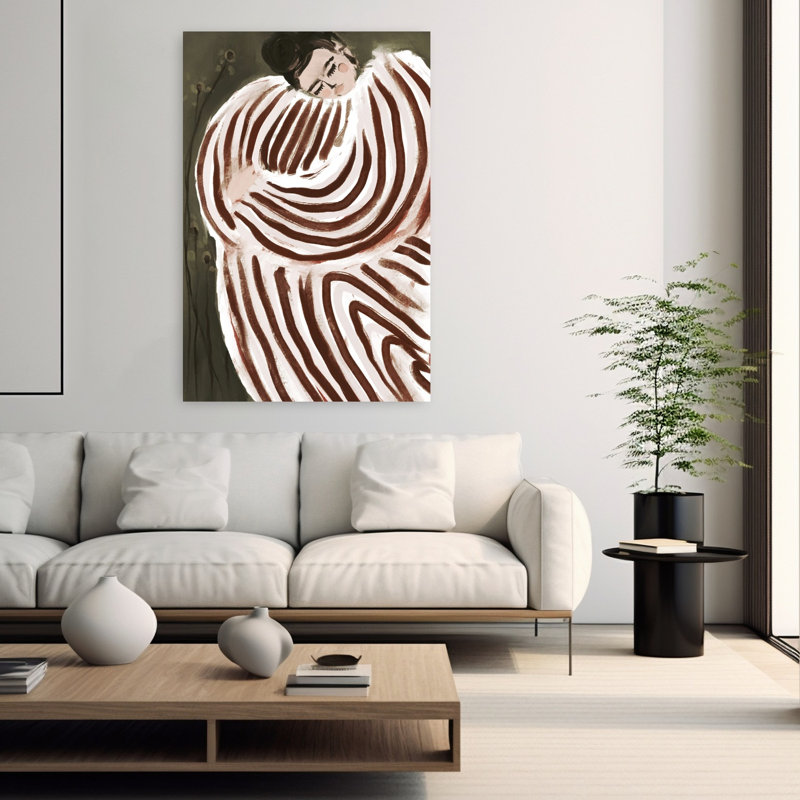 Art contemporain Art contemporain, H 60 po x l 40 po