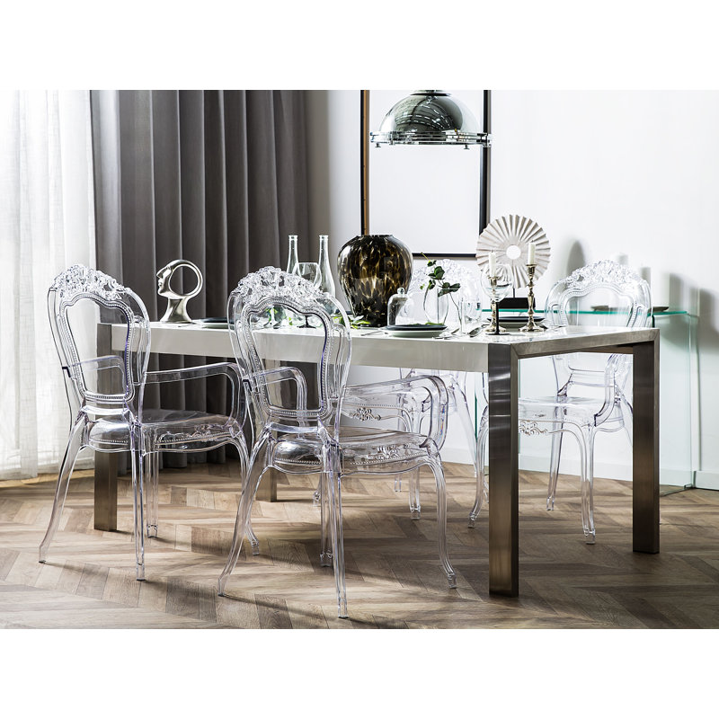 Springer Dining Chair, Clear
