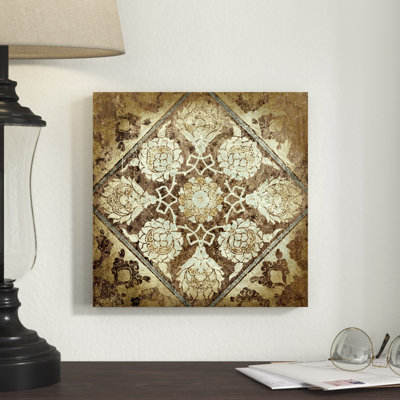 " Bronze Tile " Painting Print