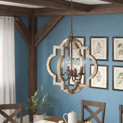 Lustre géométrique unique à 3 lumières Ameriga