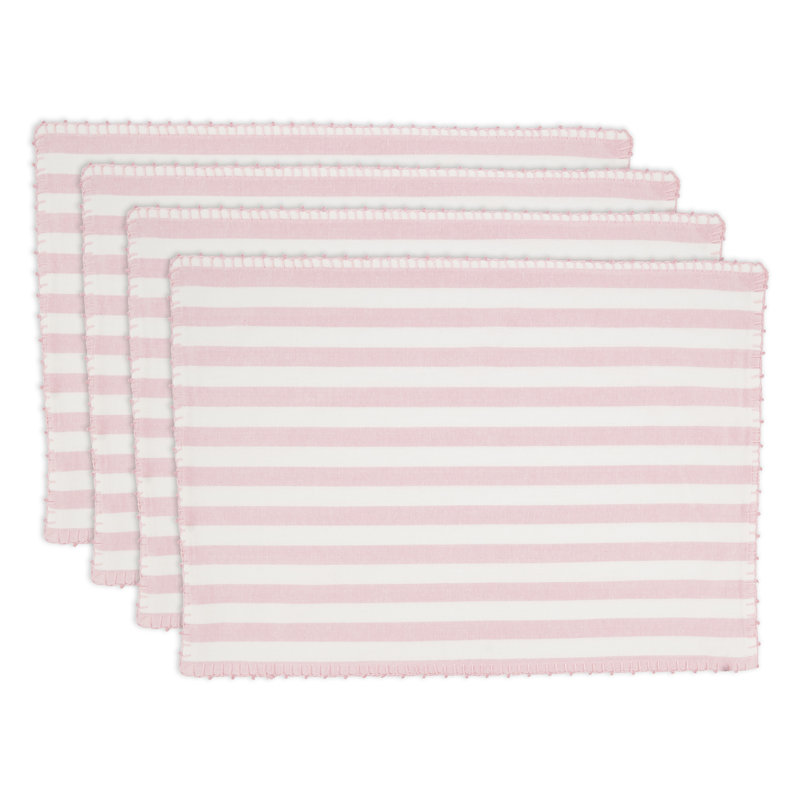 Napperon Oxford, Rose