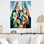 Demoiselles D Avignon Cubic Remake II - mode, art en métal