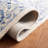 Metro Hand Tufted Wool/Cotton Oriental Rug in Ivory/Blue-472784706