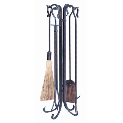 Bambu Bronze Fireplace Tool Set
