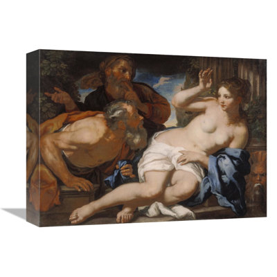 " Susannah And The Elders " by Johann Carl Loth