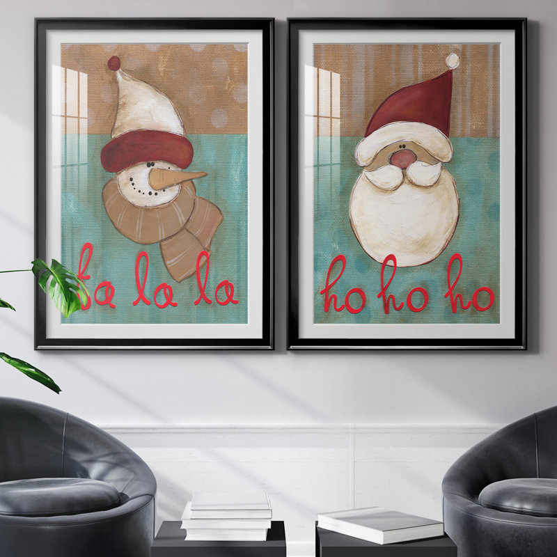 FaLaLa with Strip Dot - ensemble de 2 peintures, H 26,5 po x l 73 po x P 1,5 po, H 31,5 po x l 47 po x P 1,5 po, Blanc